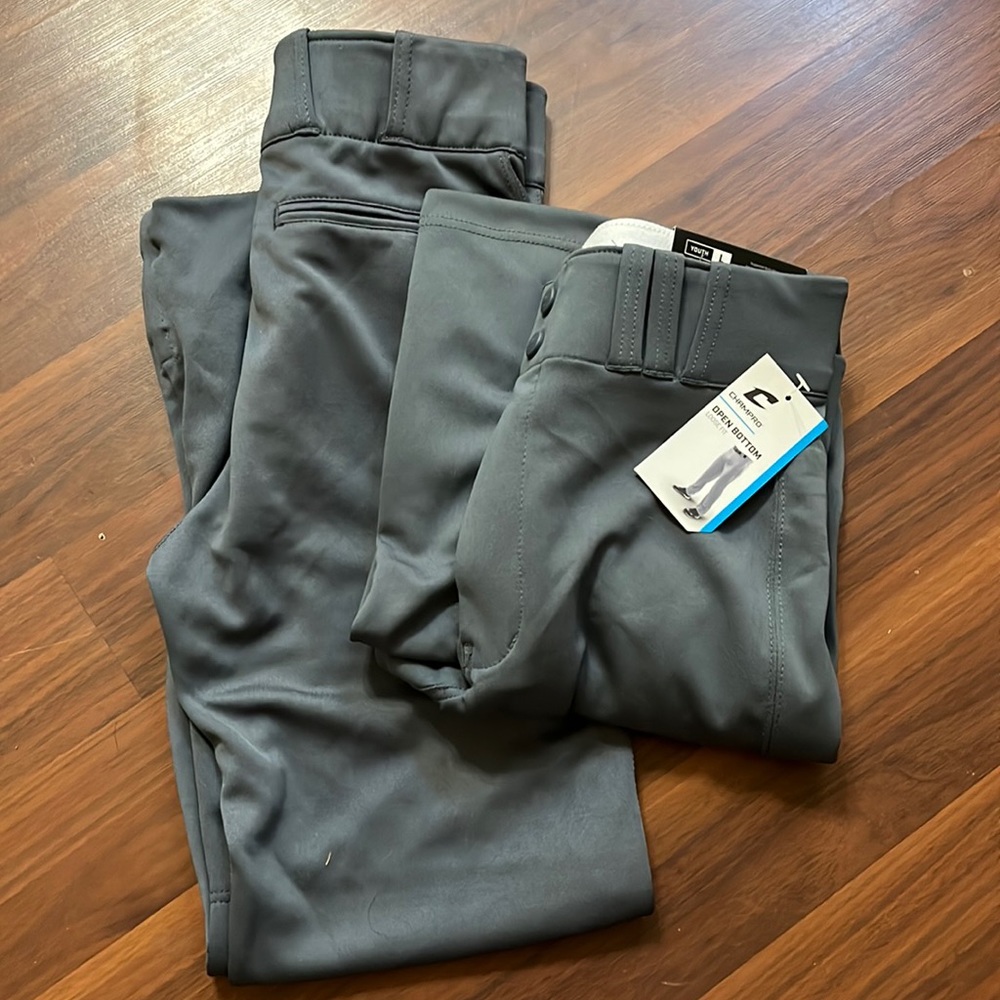 Boys baseball pants, size L, 2 pair